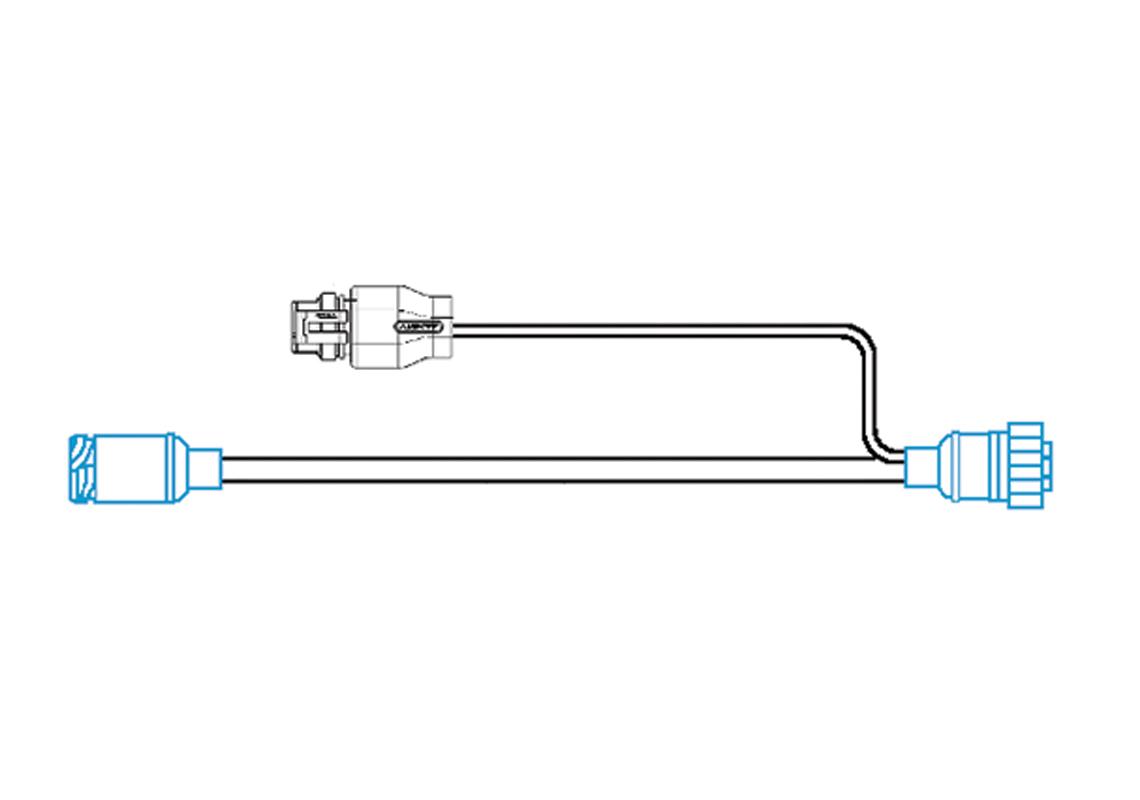 PROLUNGA AMP 1.5 - 7 PIN + CONNETTORE SUPERSEAL 3P - 500 MM